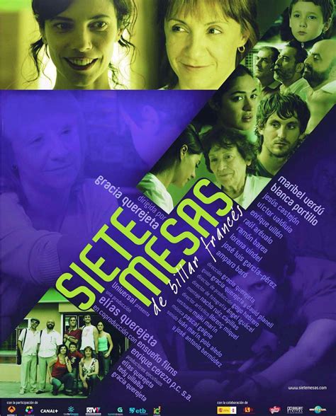 Siete mesas de billar francés (2007) film online,Gracia Querejeta,Maribel Verdú,Blanca Portillo,Jesús Castejón,Víctor Valdivia